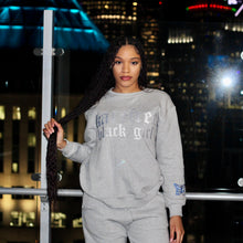 KAREFREE BLACK GIRL KREW SET - GREY