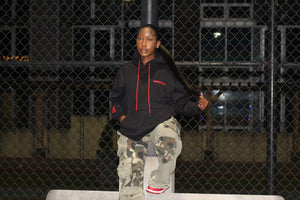 FREE OF KARES HOODIE - BLACK